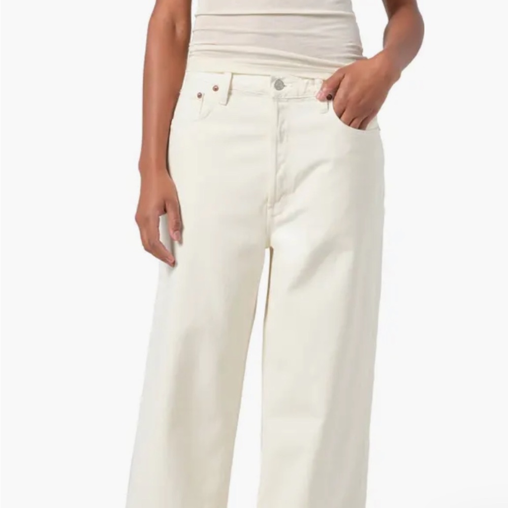 Agolde low slung jeans solar